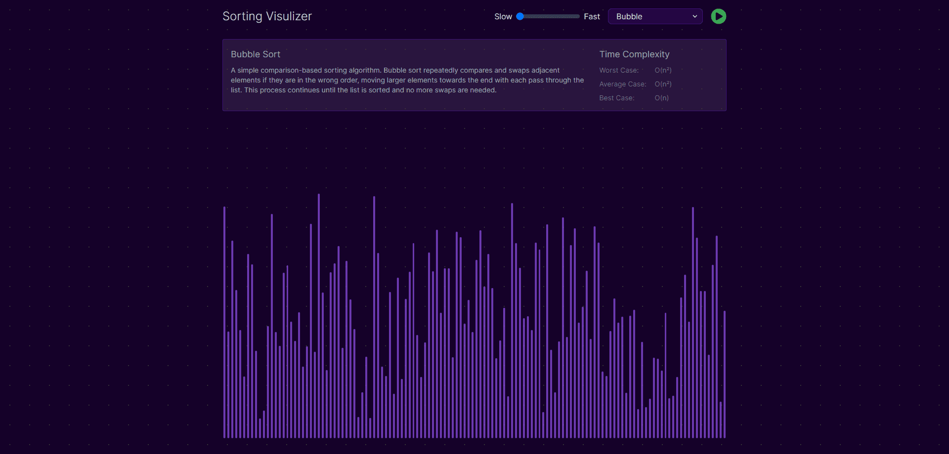 Sorting Visualizer